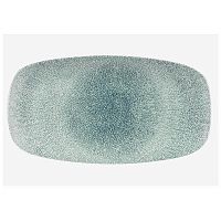 Блюдо прямоугольное CHEFS 35,5х18,9см, без борта, цвет Raku Jade Green, Studio Prints RKJGXO141