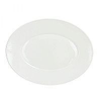 Тарелка мелкая овальная 34,3х26,3см MIDTOWN BIANCO MW020350000