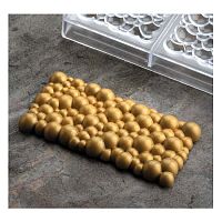 Форма д/шок. "Chocolate Bar Sparkling" 155х77мм h12мм, 100гр, 3 ячейки, п/к PC5001