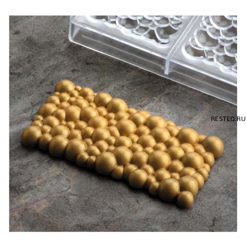 Форма д/шок. "Chocolate Bar Sparkling" 155х77мм h12мм, 100гр, 3 ячейки, п/к PC5001