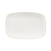 Блюдо прямоугольное CHEFS 30х19,9см, без борта, Stonecast, цвет Barley White SWHSOBL41