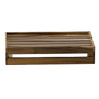 Подиум деревянный "Ящик" 25,8х44,5см h9,4см Buffetscape Wood ZCAWLRCR1