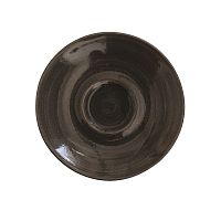 Блюдце 11,8см Monochrome, цвет Iron Black MOIBESS1
