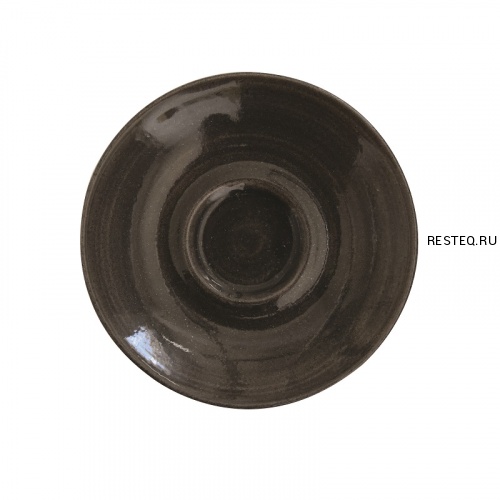 Блюдце 11,8см Monochrome, цвет Iron Black MOIBESS1