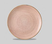 Тарелка мелкая 26см, без борта, Stonecast, цвет Terracotta SRTEEV101