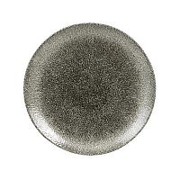 Тарелка мелкая 16,5см, без борта, цвет Raku Quartz Black, Studio Prints RKBQEVP61
