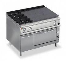 Плита со сплошной поверхностью газовая 700 серии APACH CHEF LINE LRSTG87R2SXFG