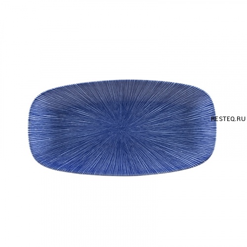 Блюдо прямоугольное CHEFS 29,8х15,3см, без борта, цвет Agano Blue, Studio Prints AGBUXO111