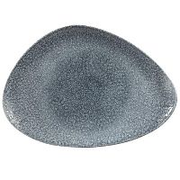Блюдо треугольное CHEFS 35,6х25см, без борта, цвет Raku Topaz Blue, Studio Prints RKTBTC361