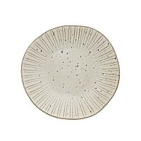 Тарелка мелкая 28,5см, керамика, Impressions, цвет OYSTER C12334