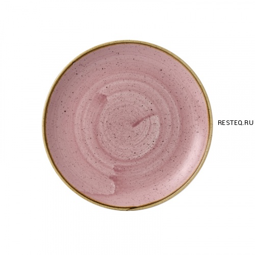 Тарелка мелкая 21,7см, без борта, Stonecast, цвет Petal Pink SPPSEVP81