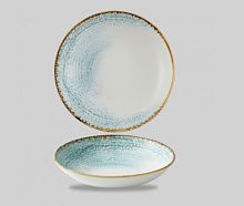 Салатник 1,14л d24,8см, без борта, цвет Aquamarine, Studio Prints Homespun Accents HAAMEVB91