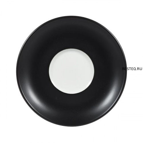 Блюдце 15,5см Menu Shades, цвет Ash Black ZCSAPOSM1