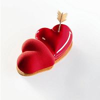 Форма для мороженого/суфле 3D "Любимый" 250х140 h60мм (объем 1,2л), силикон KE049S