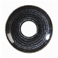 Блюдце 15,6см, цвет Charcoal Black, Studio Prints SPCBCSS1
