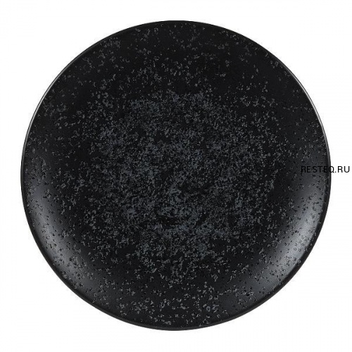 Тарелка мелкая 27см, без борта, Menu Shades, цвет Caldera Ash Black ZCCAMC271