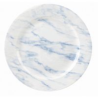Тарелка мелкая 30,5см Textured Prints, цвет Marble Blue MBLVP111