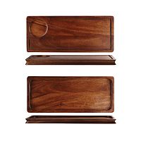 Блюдо деревянное 40х16,5см, двухстороннее, Buffet Wood ZCAWWBDD1