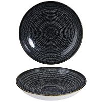 Салатник 0,42л d18,2см, без борта, цвет Charcoal Black, Studio Prints SPCBEVB71