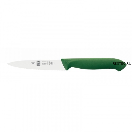 Нож для овощей 10см, с волнистым лезвием, черный HORECA PRIME 28100.HR63000.100