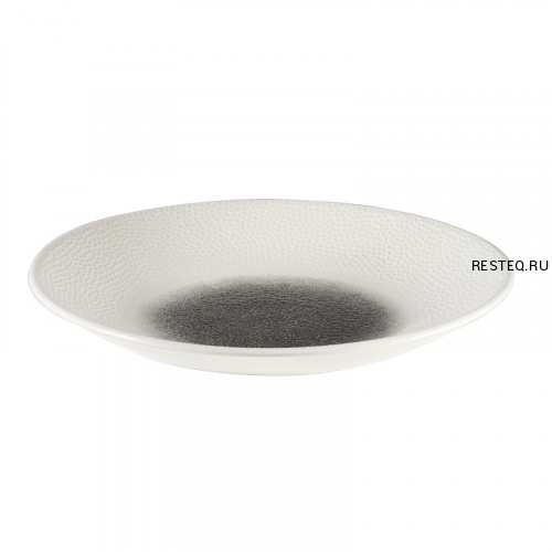 Тарелка глубокая 28,1см h3,7см, без борта, ISLA, цвет Quartz Black RKBQID271