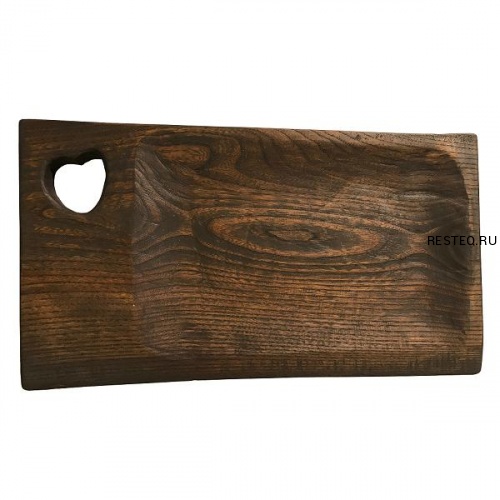 Доска сервировочная 350х190мм h18мм, серия Natural, ясень, цвет TR04 NA0110003-TR04