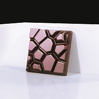 Форма д/шок. плитки 70х70мм h11мм, 50гр, 6 ячеек, п/к MA2013