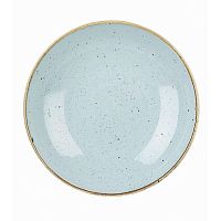 Тарелка глубокая 24,8см 1,13л, без борта, Stonecast, цвет Duck Egg Blue SDESEVB91