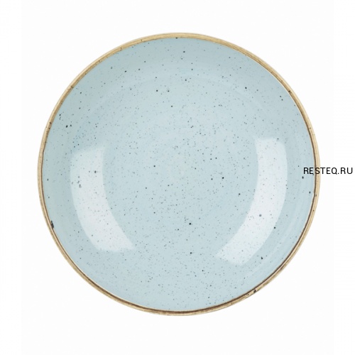 Тарелка глубокая 24,8см 1,13л, без борта, Stonecast, цвет Duck Egg Blue SDESEVB91