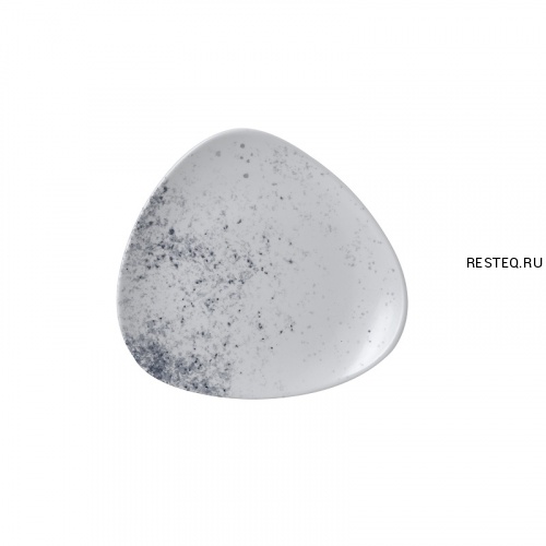 Тарелка мелкая треугольная 19,2см, без борта, цвет HAZE Blue Vellum, Studio Prints HZBLTR71