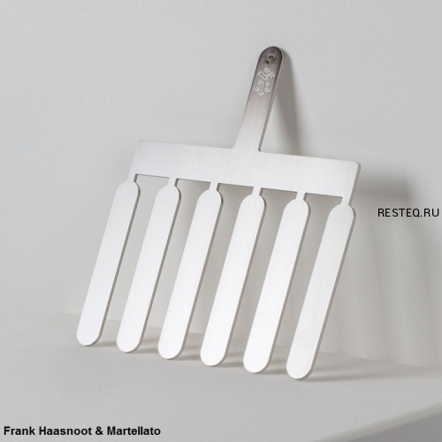 Трафарет для декора "LEAF ECLAIR COMB" 12х2,5см, нерж.сталь, дизайн - Frank Haasnoot 20FH04