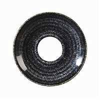 Блюдце 11,8см, цвет Charcoal Black, Studio Prints SPCBESS1