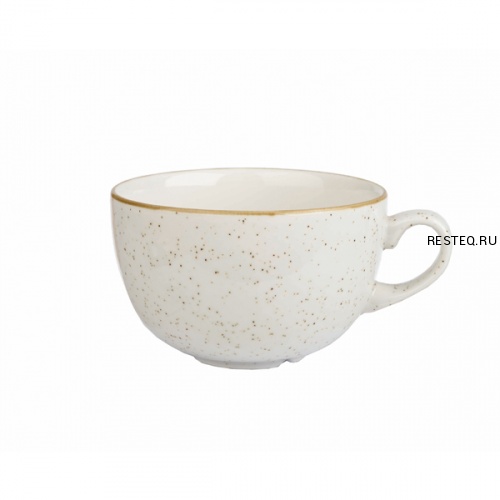 Чашка Cappuccino 500мл Stonecast, цвет Barley White SWHSCB441