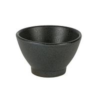 Салатник конический 0,08л d7,5см, керамика, RUSTICO CARBON C31195