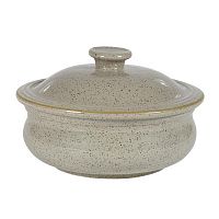 Горшок для запекания 0,43л d14см, с крышкой, Stonecast, цвет Peppercorn Grey SPGSLSPT1
