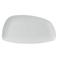 Блюдо сервировочное CHEFS GEO 35х18,5см, без борта, Chefs Plates, цвет White WHGE351