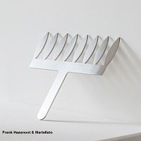 Трафарет для декора "LEAF COMB" h6см, нерж.сталь, дизайн - Frank Haasnoot 20FH01S