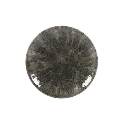 Тарелка мелкая 16,5см, без борта, цвет Stone Quartz Black, Studio Prints STQBEVP61