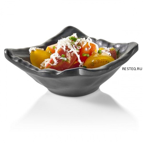 Набор емкостей для закусок Serveware 9х8,5см h3,3см, 24шт., меламин, цвет черный MEL006