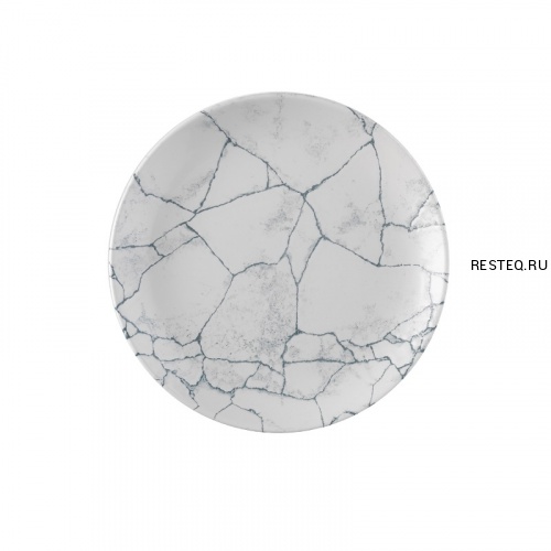 Тарелка мелкая 26см, без борта, цвет Kintsugi Pearl Grey, Studio Prints KTPGEV101