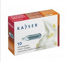 Баллончики для сифона для взбивания сливок 10шт. Kayser (N2O) 31766