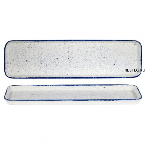 Блюдо сервировочное GN 2/4 53х15см h2,5см 1,4л, Stonecast Hints, цвет Indigo Blue SHBISLBD1