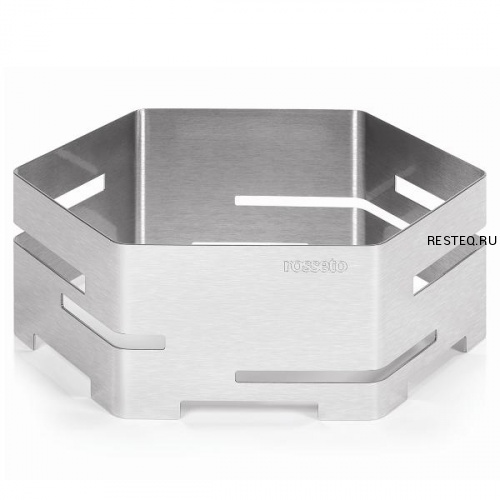 База нейтральная HONEYCOMB Small d35,6см h12,7см, шестиугольная, нерж.сталь SM116