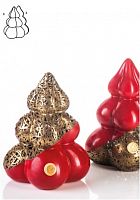 Форма д/шок. 3D "Blob Tree" d155мм h200мм, 250гр, 2 двойные формы, пластик KT206