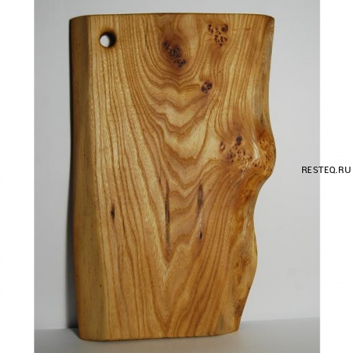 Доска сервировочная 400х250мм h20мм, серия Natural, ясень, цвет TR04 NA0110002-TR04