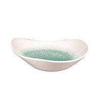 Салатник треугольный 0,37л d18,5см, без борта, цвет Raku Jade Green, Studio Prints RKJGTRB71