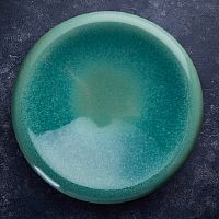 *Тарелка объемная 20см, серия Stone, цвет Nephrite ST_20_ОБ_NE