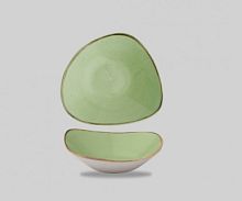Миска треугольная 15,3см Stonecast, 0,26л Sage Green SSASTRB61