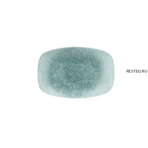Блюдо прямоугольное CHEFS 23,7х15,7см, без борта, цвет Raku Jade Green, Studio Prints RKJGOBL21