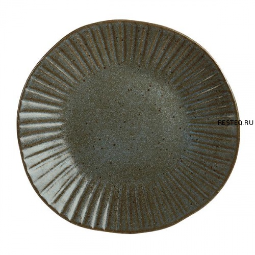 Тарелка мелкая 28,5см, керамика, Impressions, цвет FERN C93334